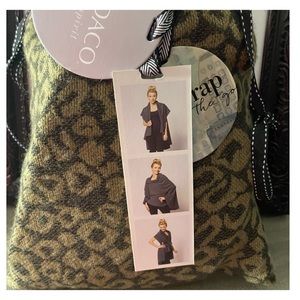 Wrap in a bag..6 different ways you can wear it..For us ladies on the go!